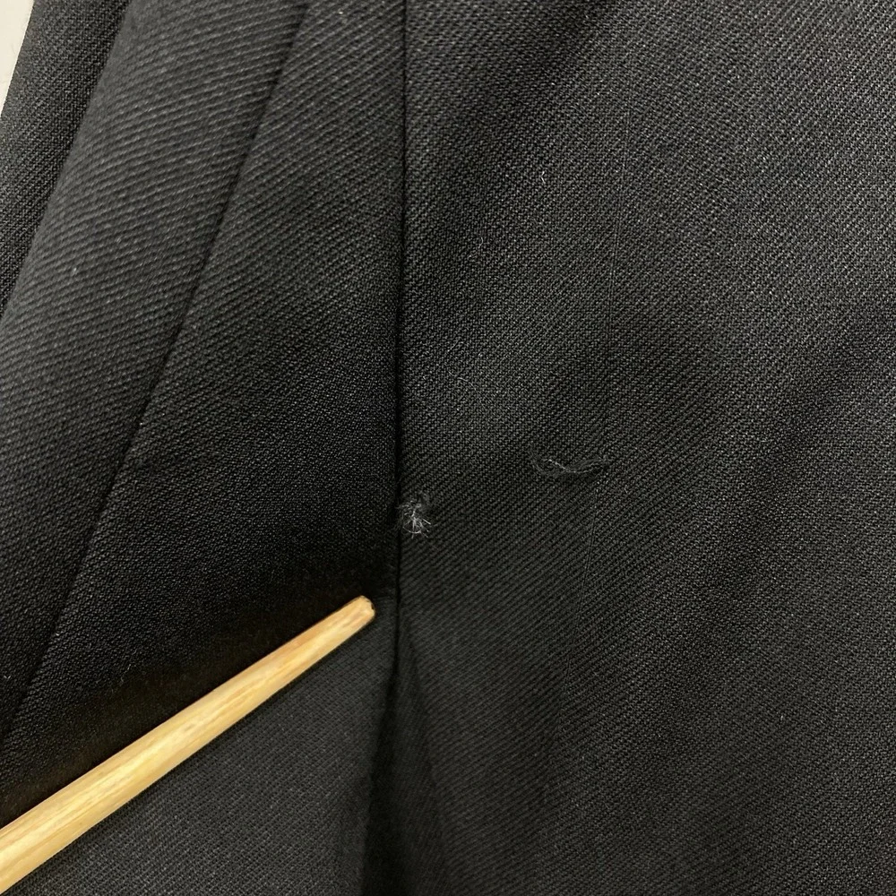 Tommy Hilfiger Mens Modern fit Tuxedo Suit Jacket Blazer 38S Black‎ E081199